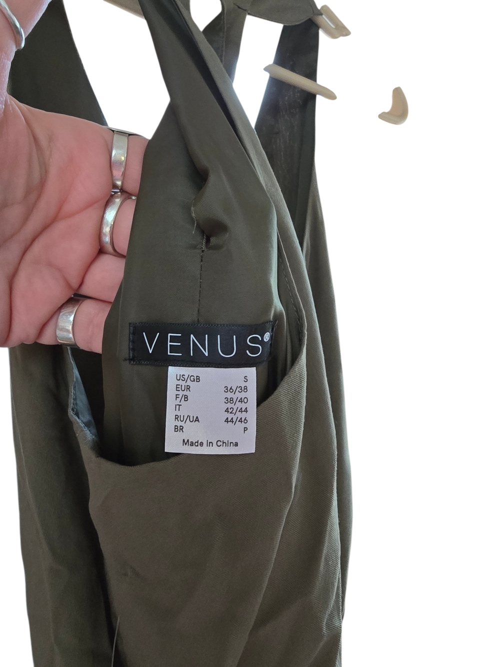 Venus Olive Green Dress